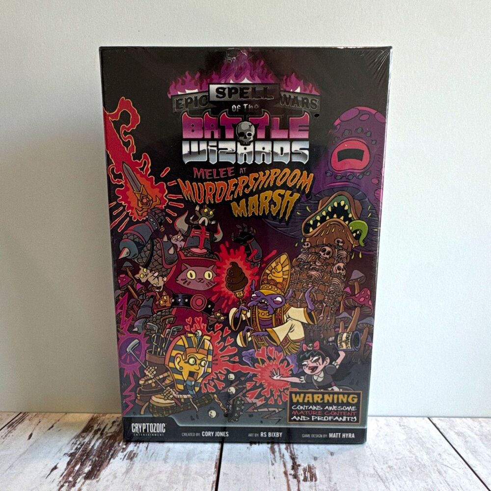 Cryptozoic Epic Spell Wars: Melee at Murdershroom Mash Card Game 2+ Ages 15+
